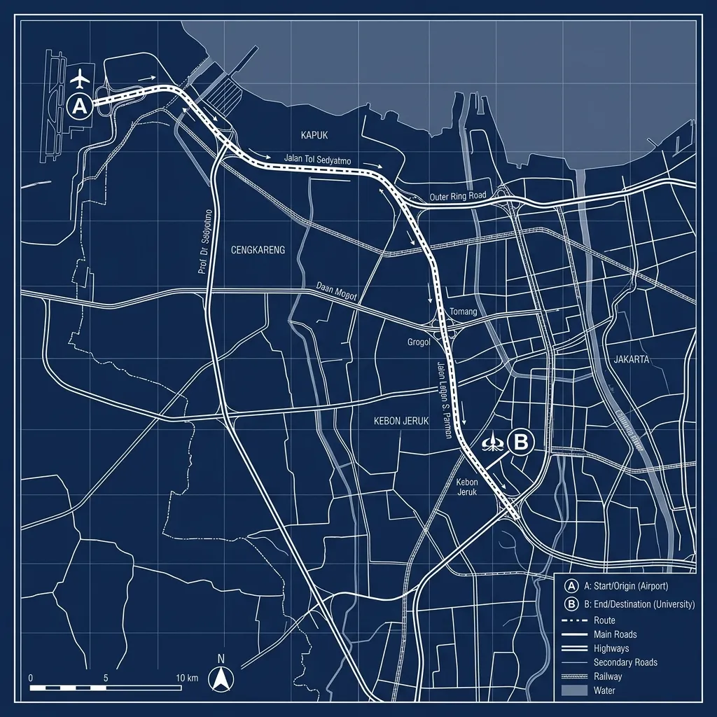 Jakarta Route Map Blueprint